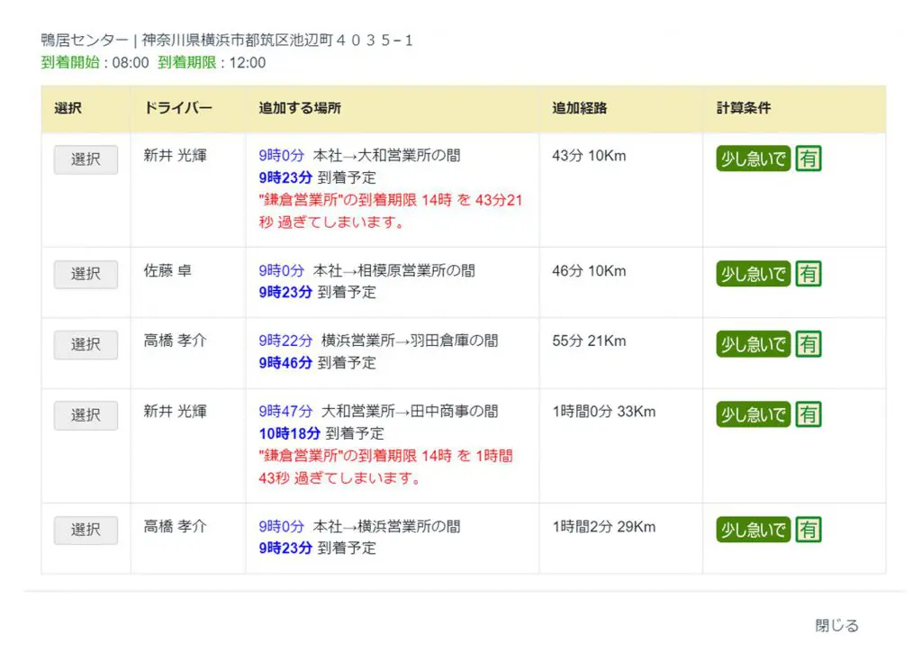 急な受注に即時に対応できる追加配車機能がリリース | ODIN リアルタイム配送システム
