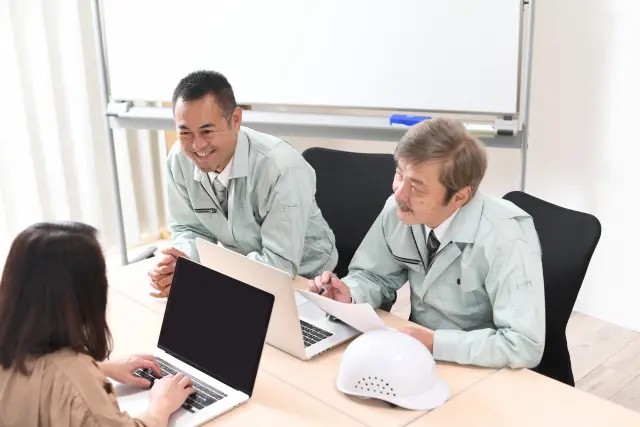 打ち合わせ風景