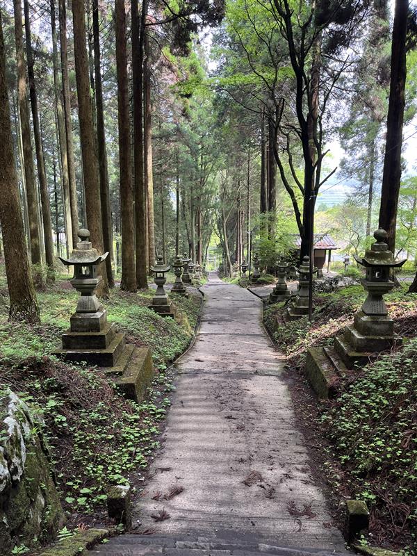 山道の写真