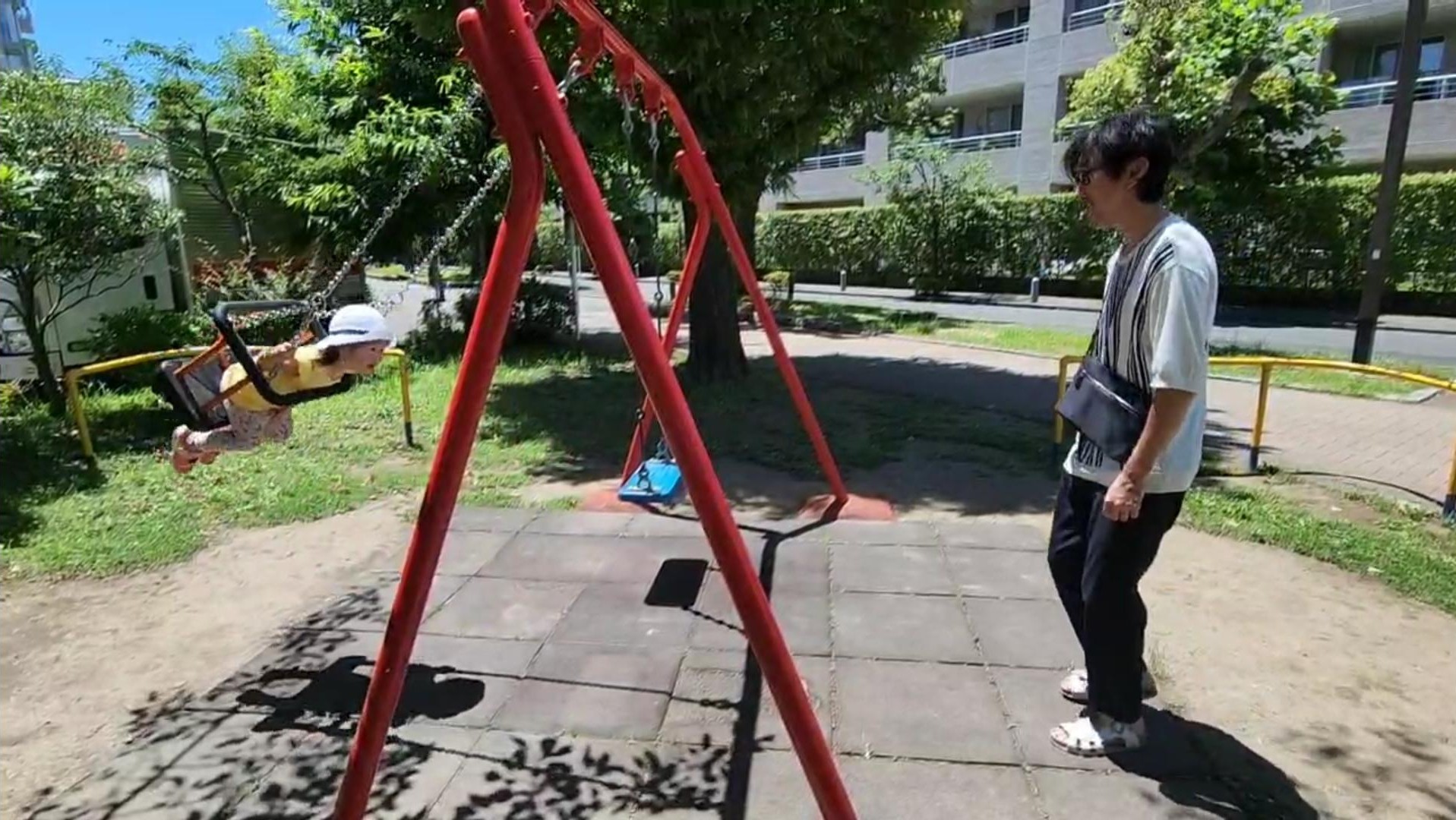 子供と男性